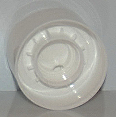 underside of symmetrical disc