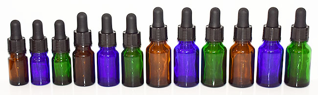 Glass Dropper Bottles