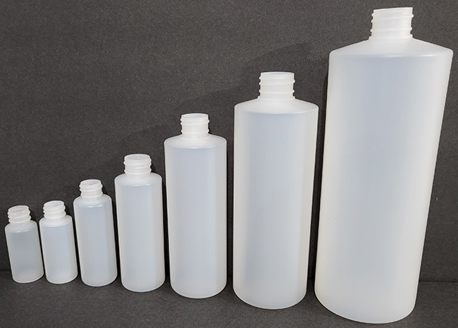 Natural HDPE Cylinders