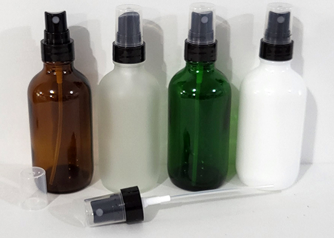 64 Oz. Empty HDPE Plastic Juice / Milk Bottles with Tamper Evident Caps by  AM Bottle Supply- Set of 6 Bottles and 6 Caps