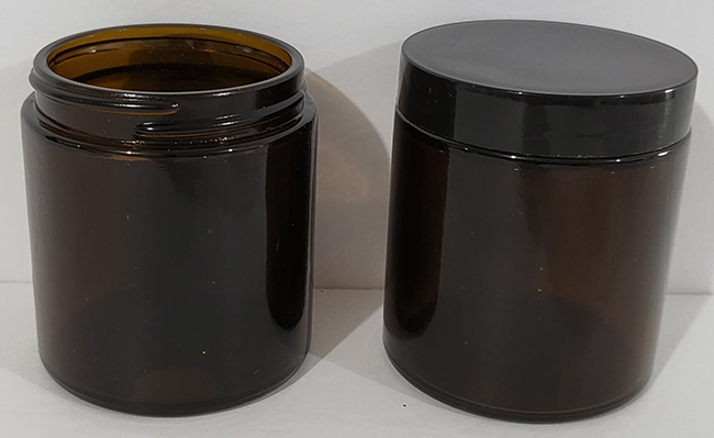 12 Pcs 6 Oz Beveled Glass Jars With Plastisol Lined Lid in Your Color  Choice: Gold Silver Black Storage and Organization 