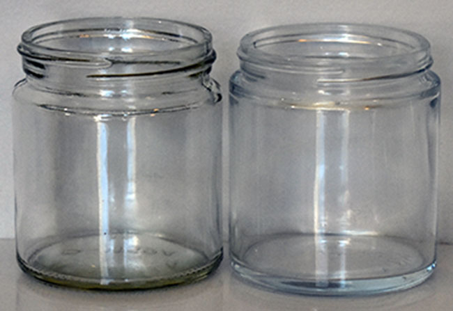 4 oz Flint Glass Jars