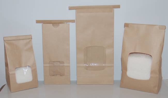 Tin Tie Window Bags